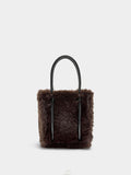 Bolso Tote Efecto Pelo
