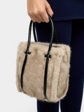 Bolso Tote Efecto Pelo