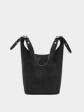 Bolso De Hombro Efecto Piel