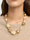 Collar Corto Con Abalorios