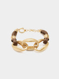 Pulsera De Eslabones Con Cordón