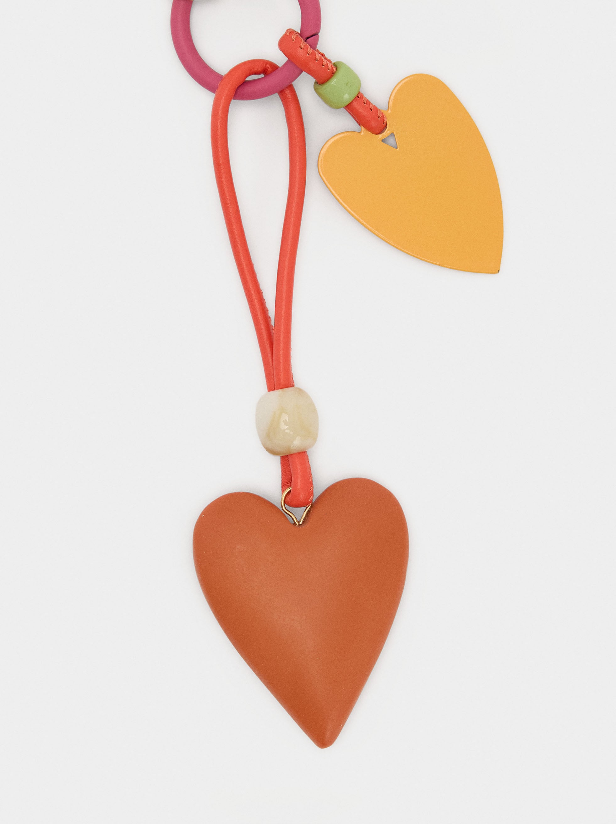 Llavero Charm De Corazones