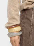 Pulseras De Resina Efecto Piedra