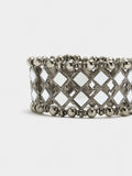 Pulsera Elástica De Rombos Espejo