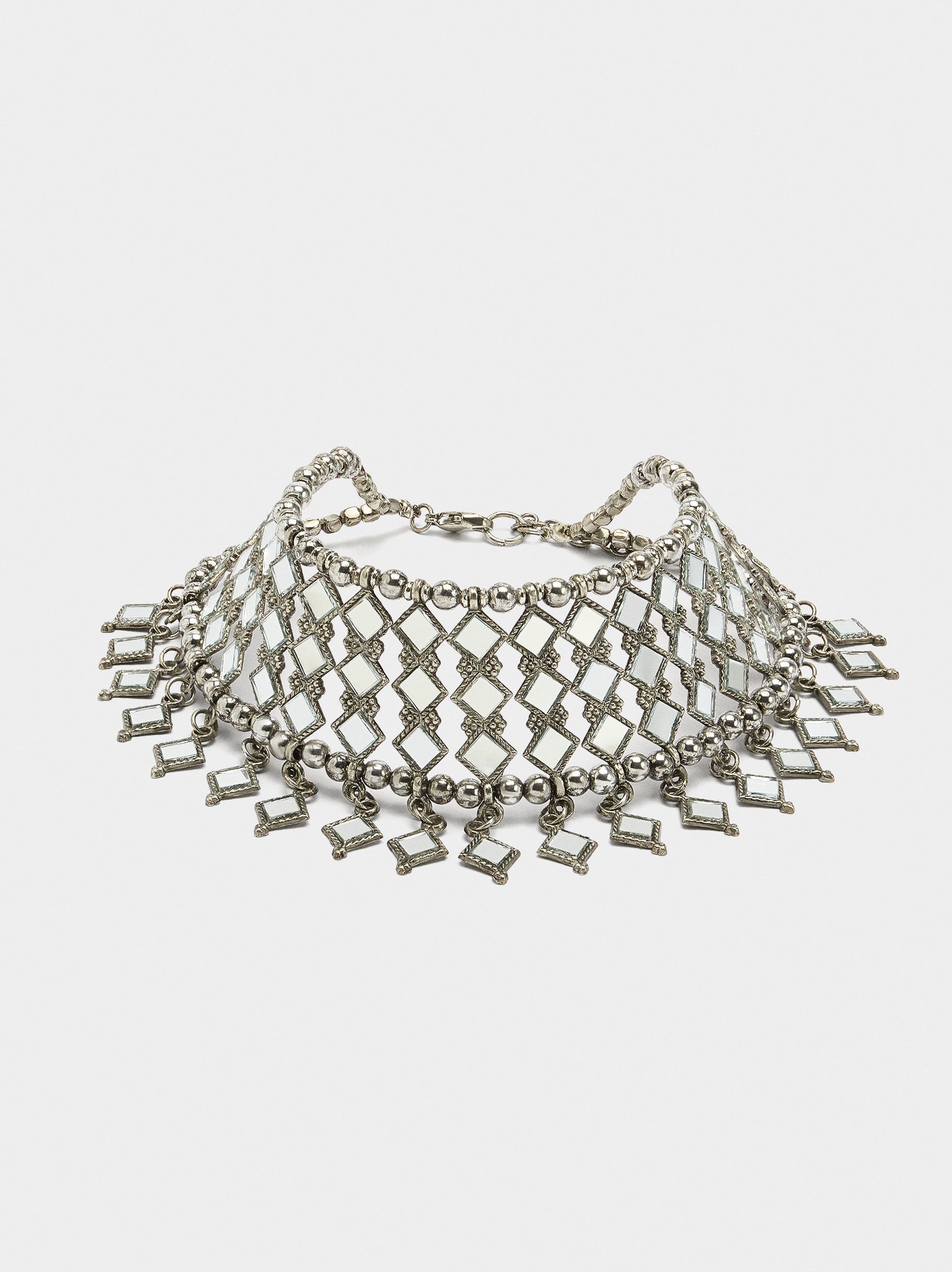 Choker De Losangos Espejo