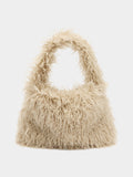 Bolso De Hombro Efecto Pelo