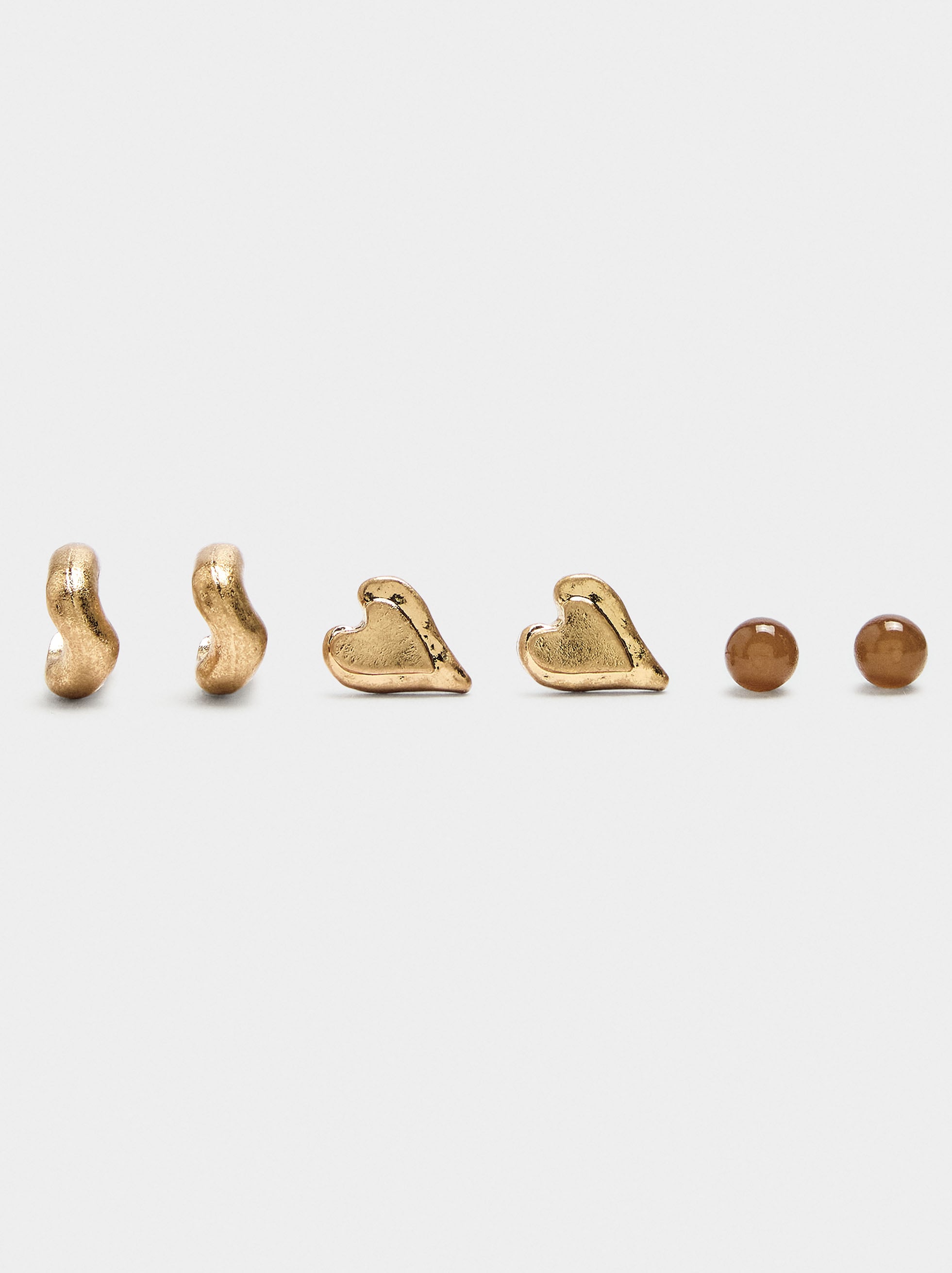 Set De Pendientes Efecto Envejecido