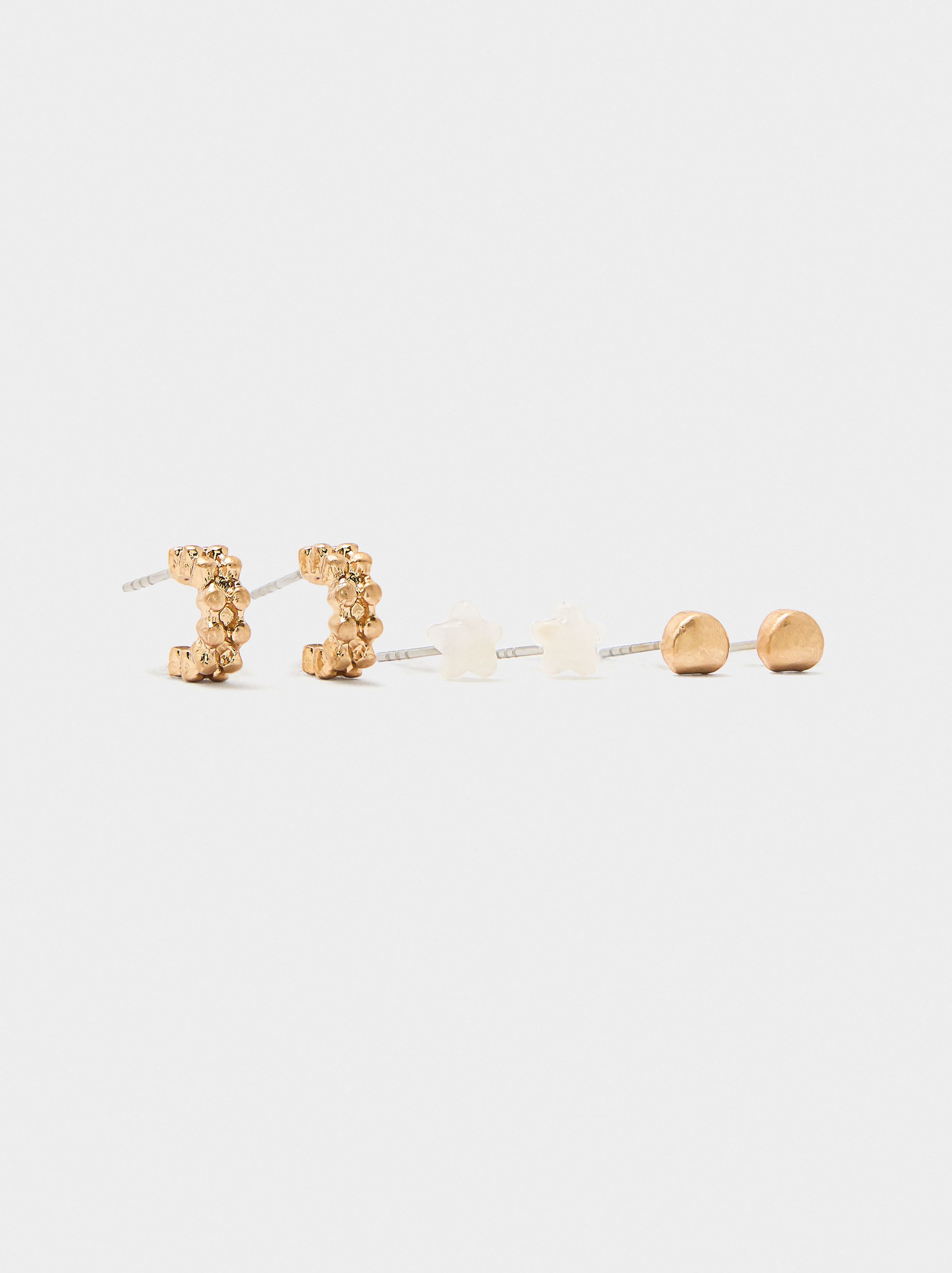 Set De Pendientes Cortos