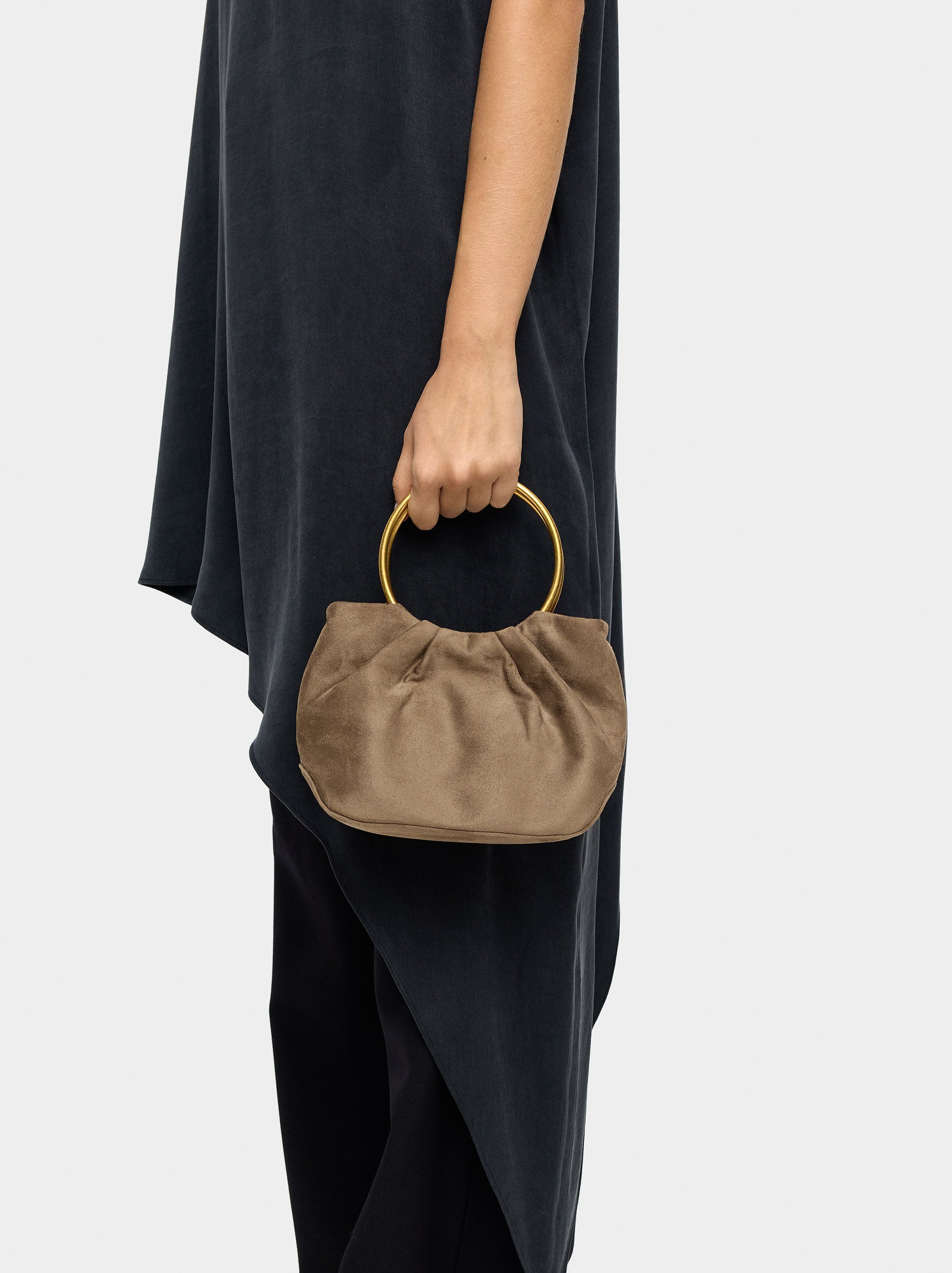 Bolso De Fiesta Efecto Piel
