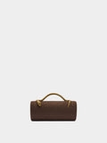 Bolso De Fiesta Cilíndrico De Efecto Piel