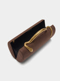 Bolso De Fiesta Cilíndrico De Efecto Piel