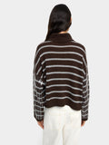 Jersey De Punto A Rayas Con Lentejuelas