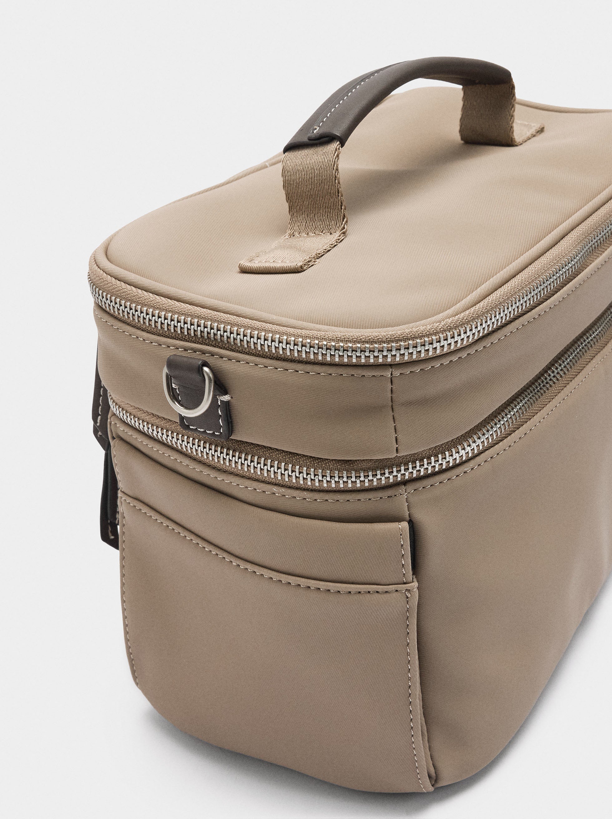 Bolsa Porta-Alimentos Lisa Efecto Nylon