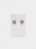 Pendientes De Flor Con Cristales