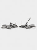 Pendientes De Flor Con Cristales