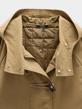 Chaqueta Con Capucha Y Chaleco