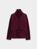 Sudadera Con Cremallera Y Cuello Alto