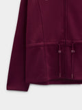 Sudadera Con Cremallera Y Cuello Alto