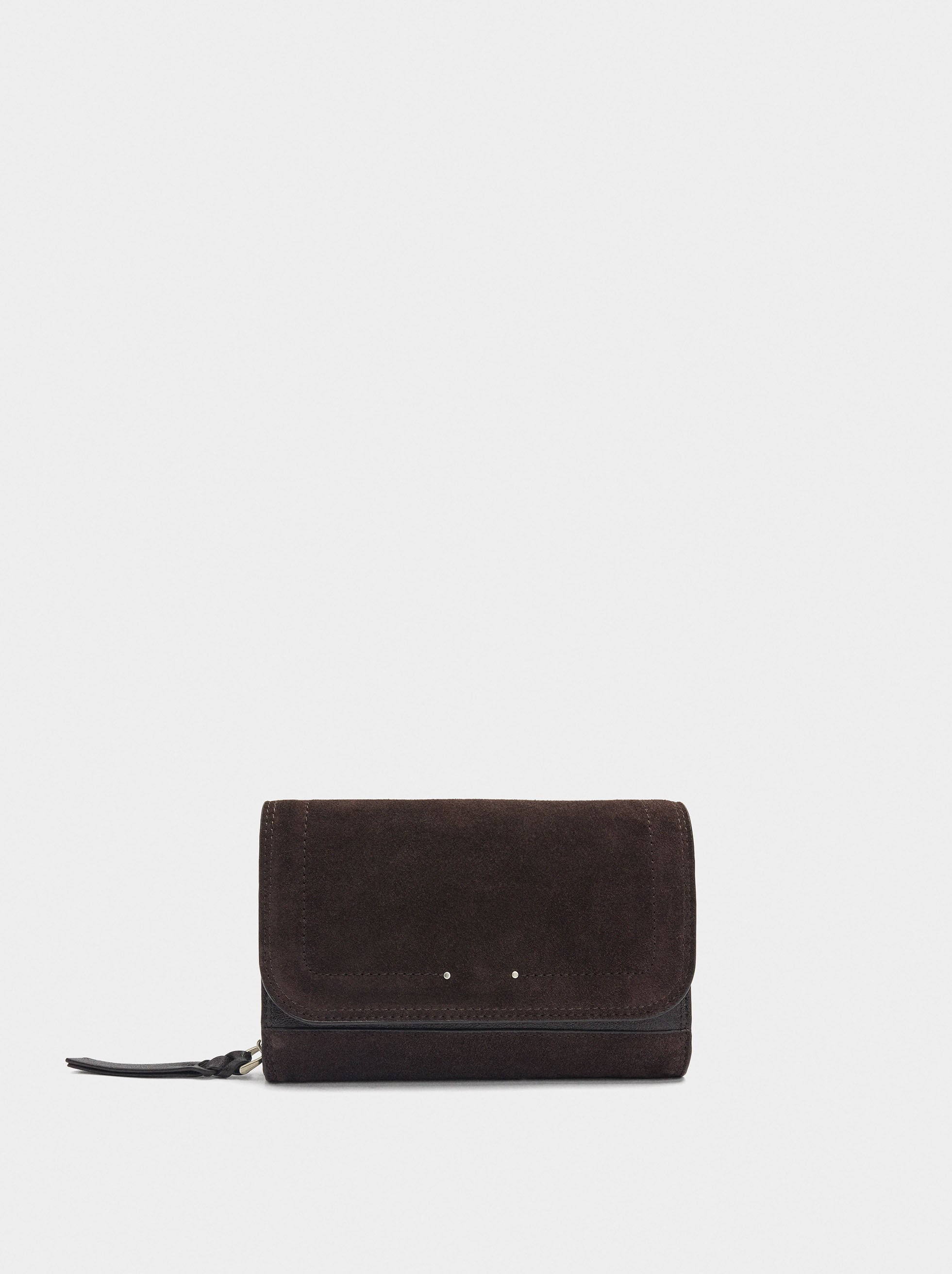 Cartera Detalles De Piel Con Solapa