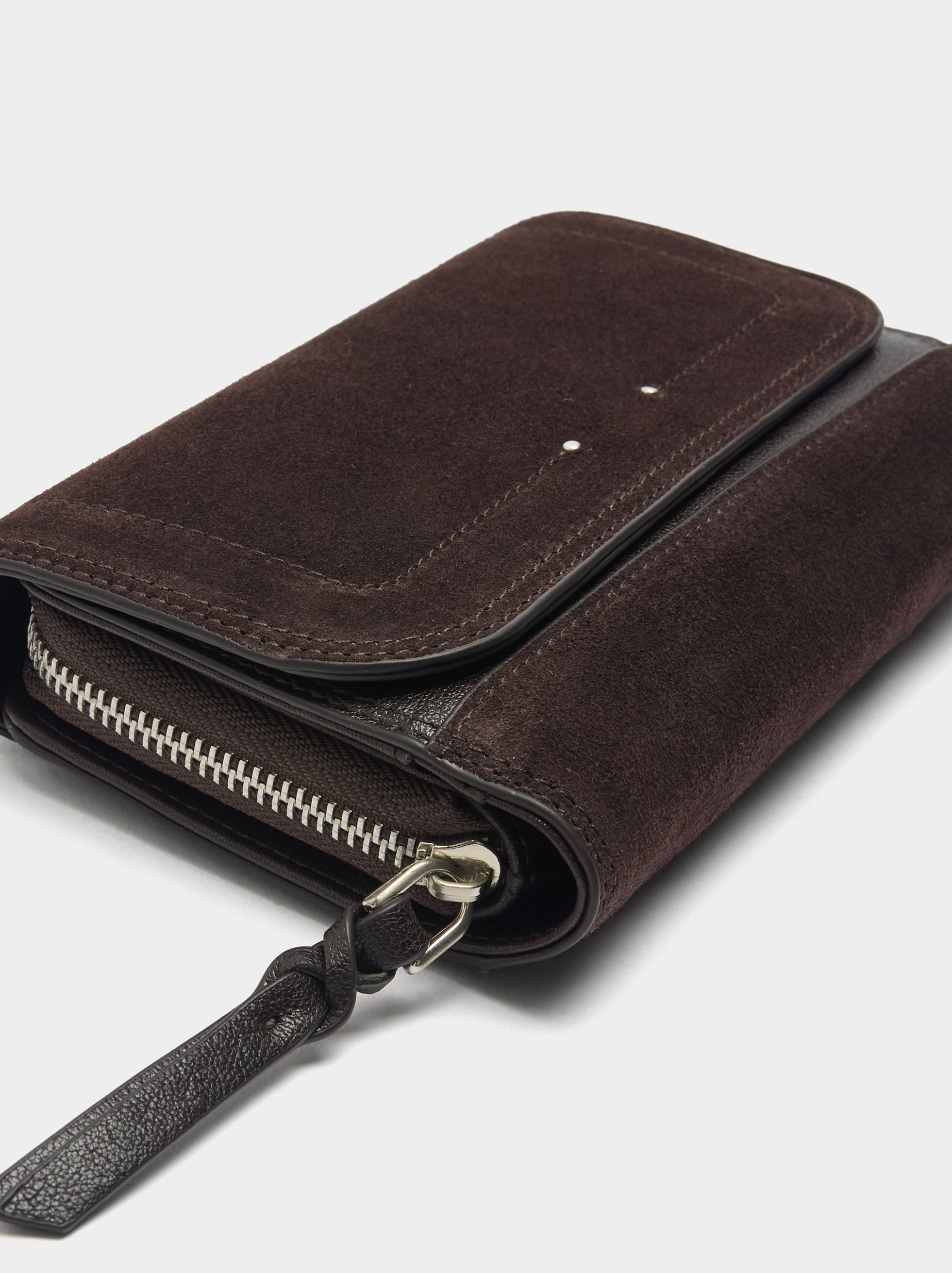 Cartera Detalles De Piel Con Solapa