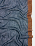 Pashmina Con Rayas 100% Lana