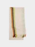 Pashmina Con Rayas 100% Lana