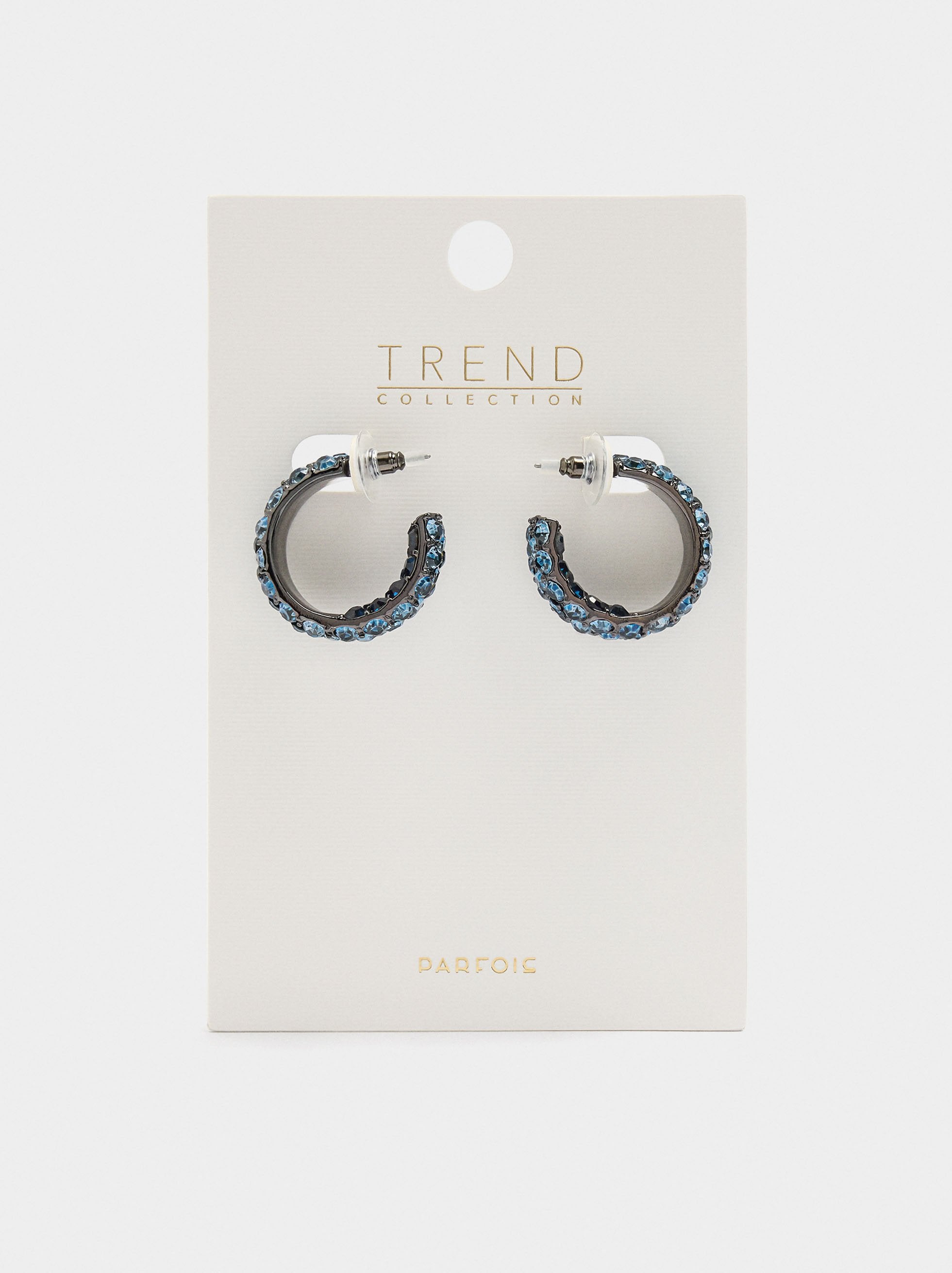 Aros Abiertos Maxi De Cristales