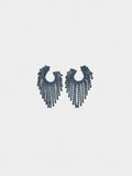 Pendientes Maxi Redondeados De Cristales