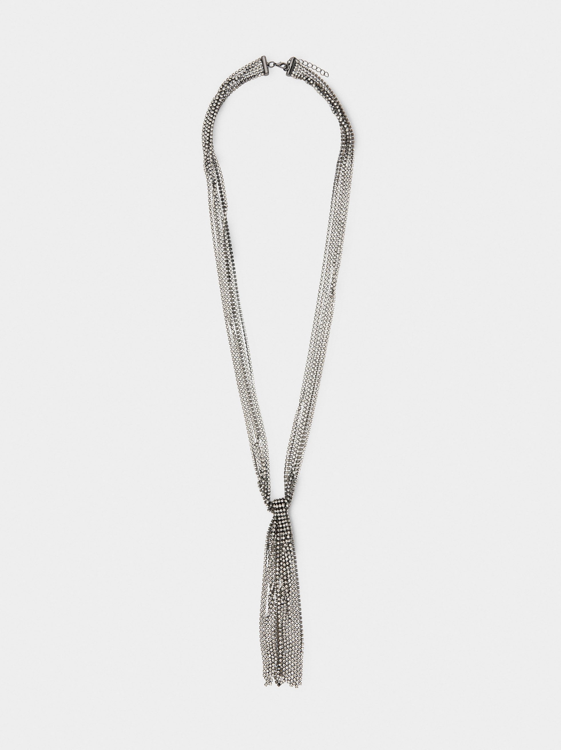 Collar Múltiple Con Cristales