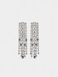Pendientes Largos De Cristales