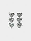 Pendientes Maxi Con Corazones