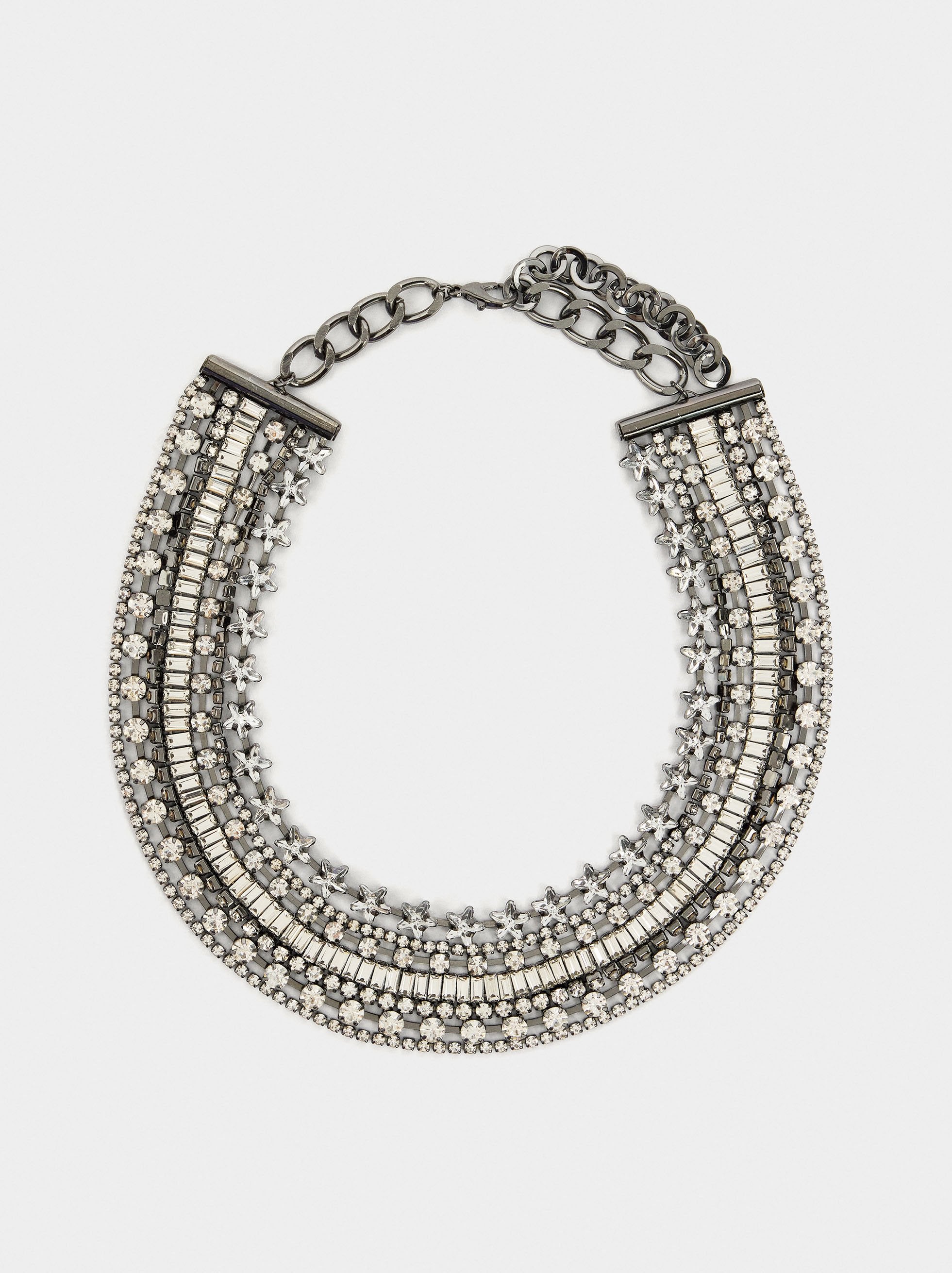 Collar Maxi De Cristales