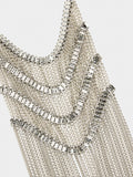 Collar Maxi Largo Con Cristales