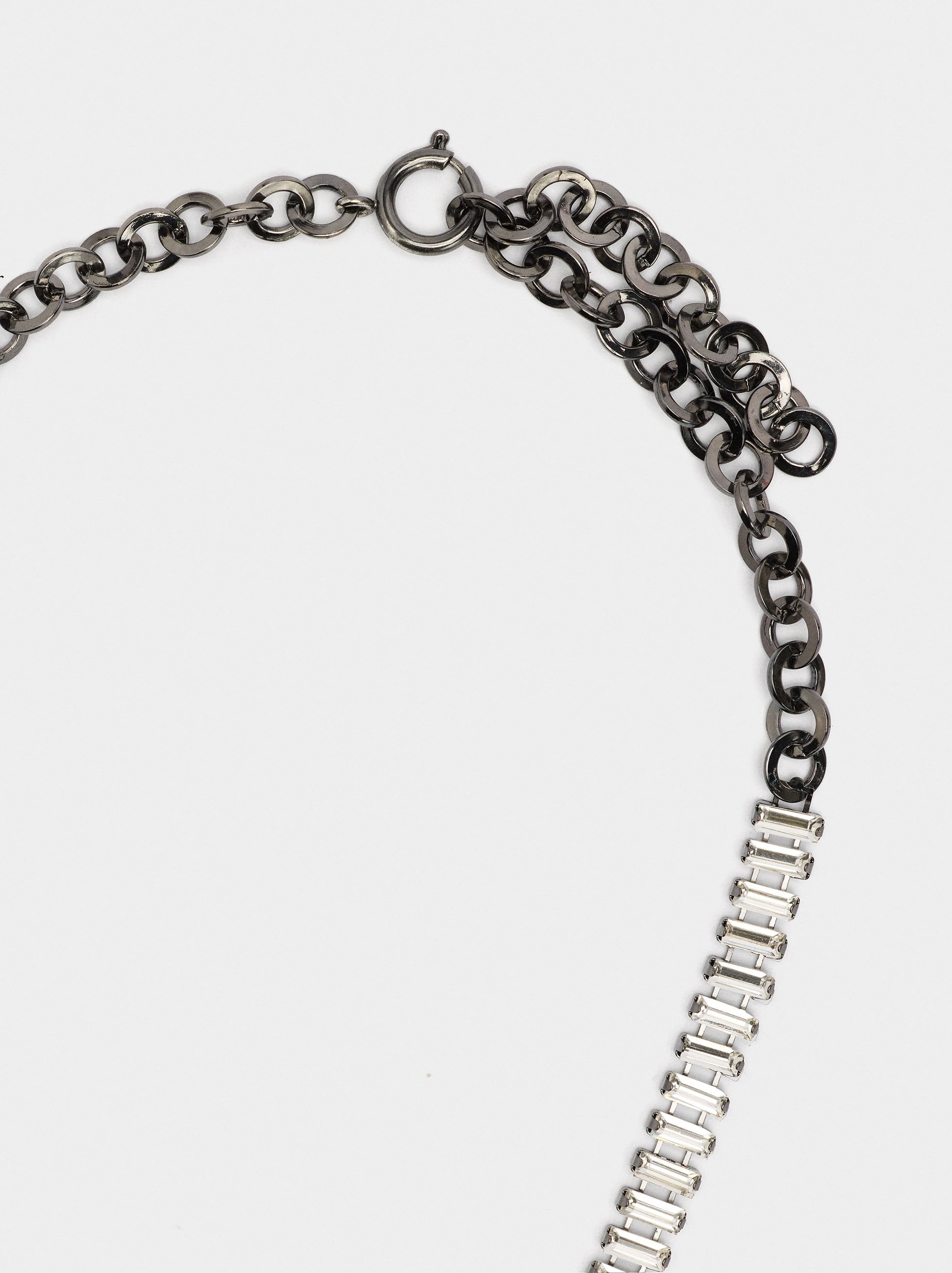Collar Maxi Largo Con Cristales