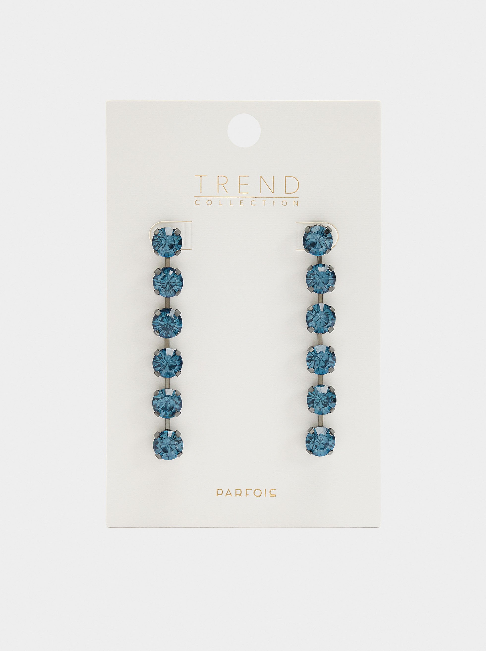 Pendientes Largos De Cristales