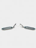Pendientes Maxi Alargados De Cristales