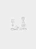 Set De Maxi Pendientes De Cristales