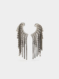 Pendientes Ear Jacket Con Cristales