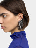 Pendientes Ear Jacket Con Cristales