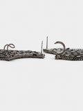 Pendientes Ear Jacket Con Cristales
