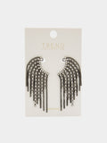 Pendientes Ear Jacket Con Cristales