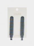 Pendientes Maxi Largos De Cristales