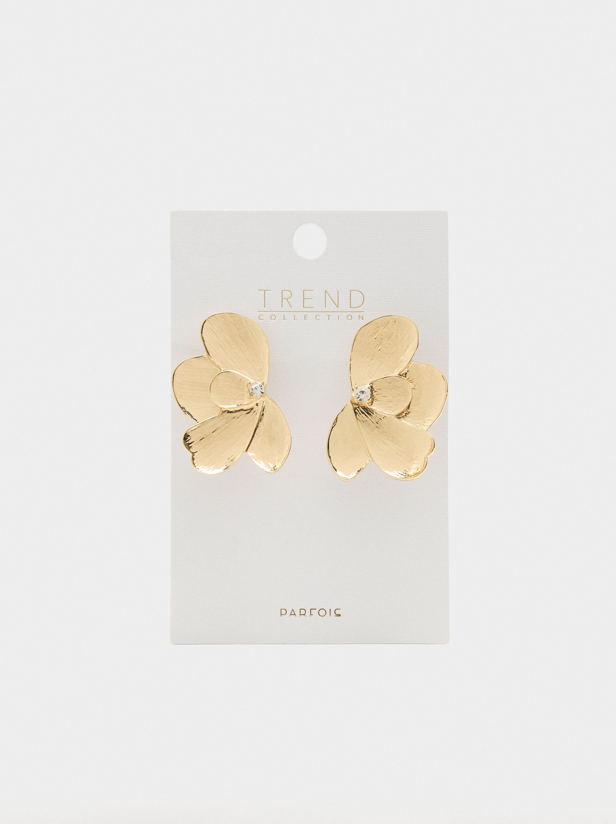 Pendientes Maxi De Flor Riscada