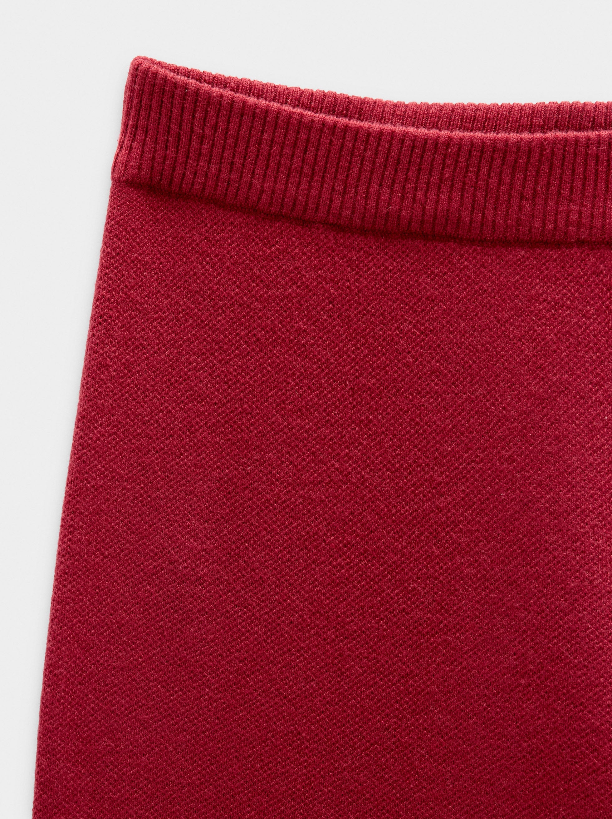 Pantalón De Punto Cintura Elástica