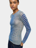 Jersey De Punto Semitransparente