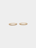 Set De Anillos Con Relieve
