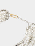 Multicollar Con Perlas Y Cristales