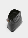 Bolso De Mano Con Asa Efecto Carey