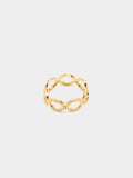 Anillo De Aros Con Circonitas
