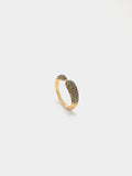 Anillo Abierto Con Cristales